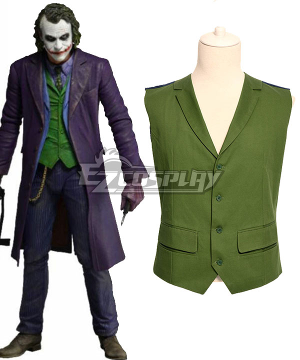 

DC Batman Joker Jack Napier Green Vest Cosplay Costume