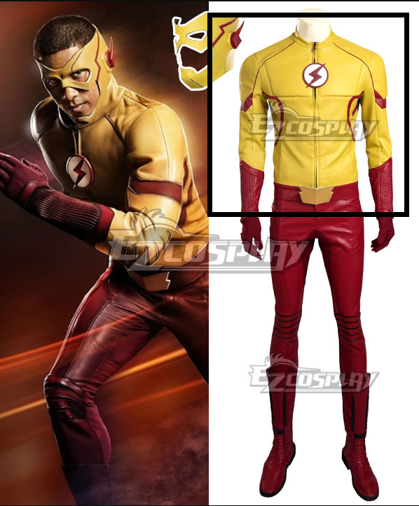 

DC Detective Comics The Flash Season 3 Kid Flash Wallace Rudolph Wally West Cosplay Costume - Only Jacket