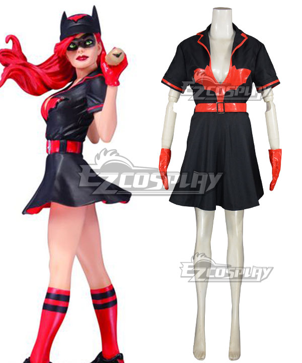 

DC Comics Bombshells Batwoman Baseball Dress Cosplay Costume