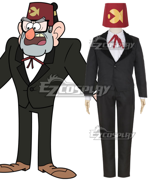 

Disney Gravity Falls Stanley Grunkle Stan Pines Cosplay Costume