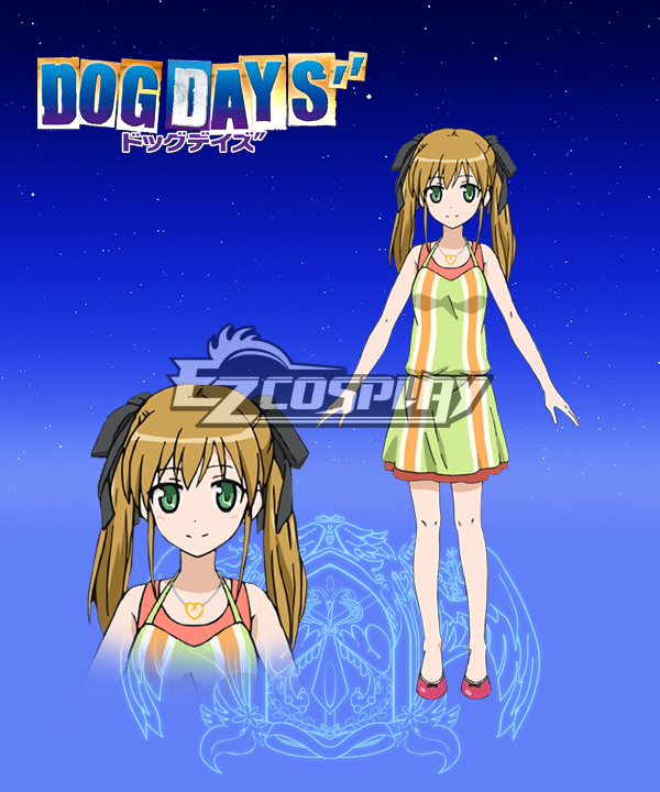 

DOG DAYS'' Rebecca Anderson Cosplay Costume