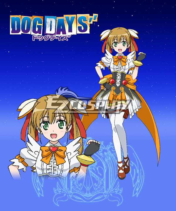 

DOG DAYS'' Rebecca Anderson Cosplay Costume