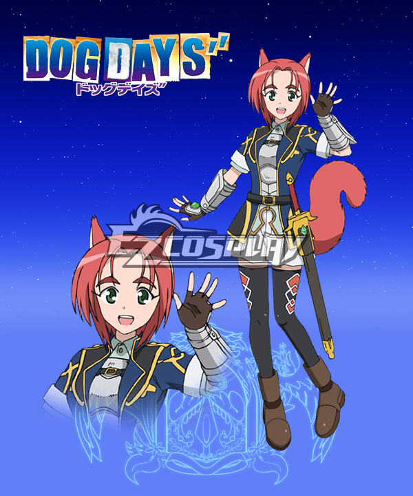 

DOG DAYS'' Liscia Enrobez Cosplay Costume