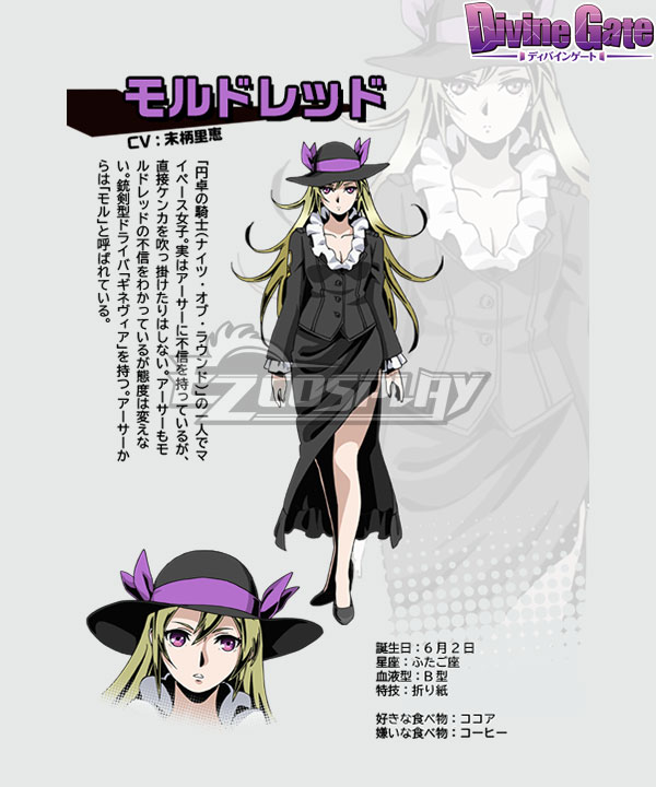 

Divine Gate Mordred Cosplay Costume