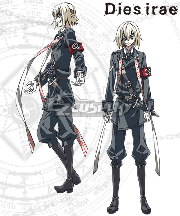 

Dies Irae Wolfgang Schreiber Cosplay Costume