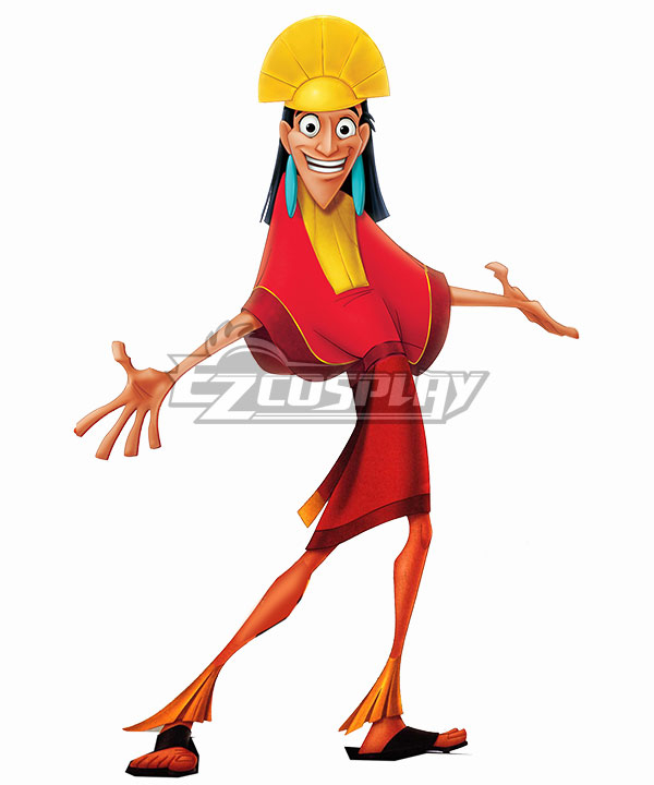 Disney The Emperor's New Groove Kuzco Cosplay Costume - No Hat