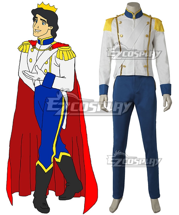 

Disney The Little Mermaid Prince Eric Cosplay Costume