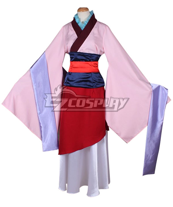Disney Princess Mulan Cosplay Costume Disney Princess Mulan Cosplay Costume