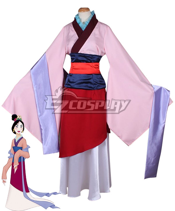 Disney Princess Mulan Cosplay Costume