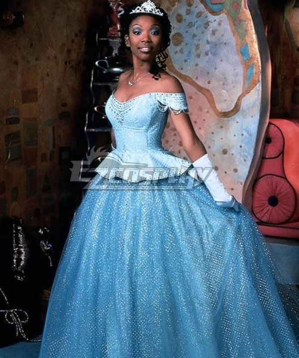 

Disney 1997 Movie Cinderella Brandy Norwood Cosplay Costume