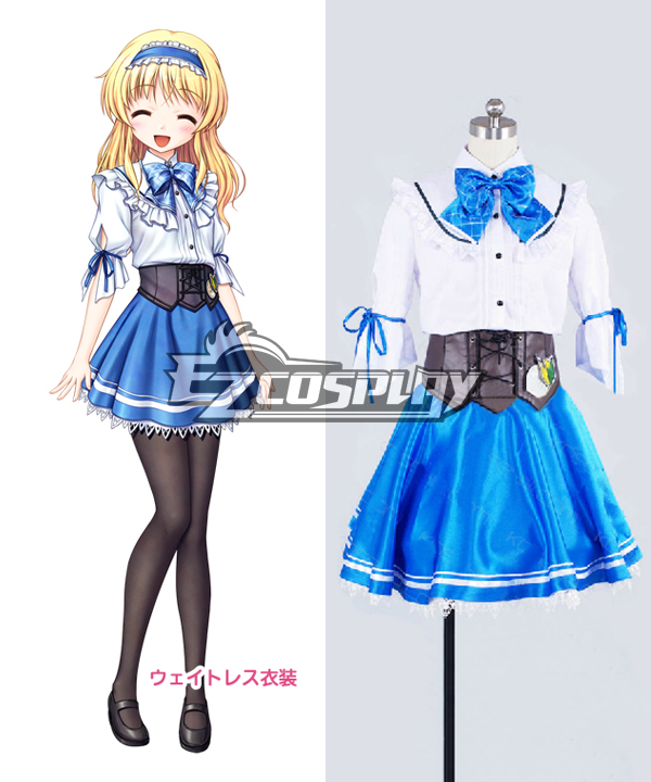 

Daitoshokan no Hitsujikai Suzuki kana Maid outfit Cosplay Costume
