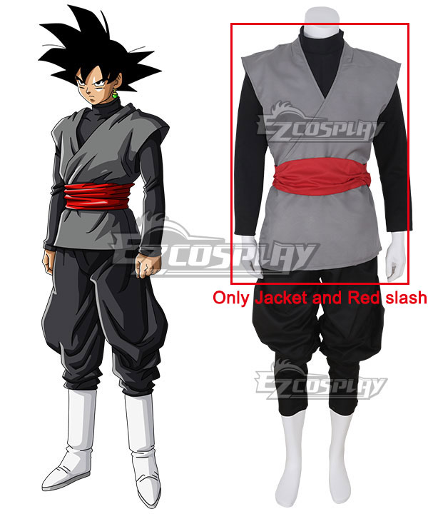 

Dragon Ball Super Goku Black Cosplay Costume (Only Jacket and Red slash)