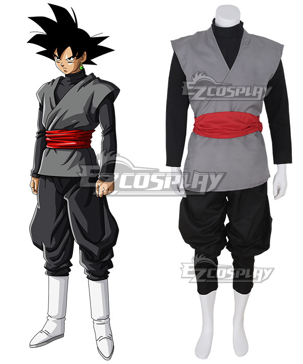  Dragon Ball Super Goku disfraz de cosplay negro
