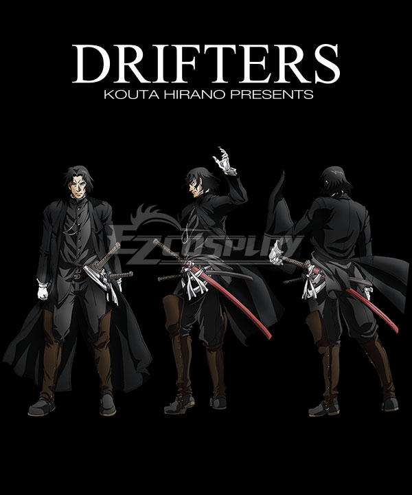 personalizadas Drifters Hijikata Toshizō Traje - CosplayFU.com