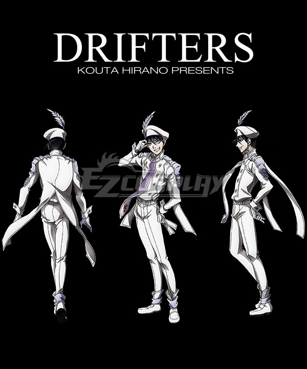 Drifters Shimazu Toyohisa Cosplay Costume - A Edition