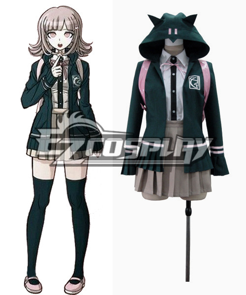 Dangan Ronpa Chiaki Nanami Cosplay Costume