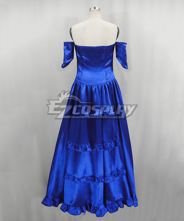 devil blue dress costume Devil in a Blue Dress"--super easy! I think the scariest thing about this costume is my office surrounding it