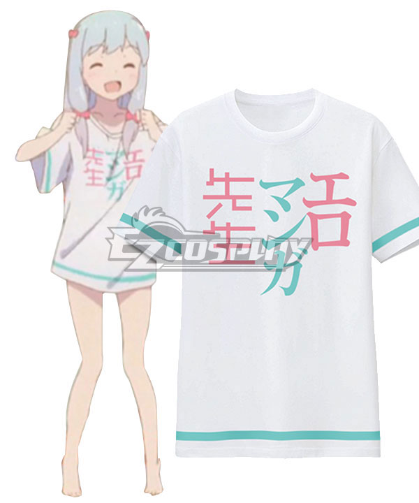 Eromanga Sensei Eromanga-sensei Sagiri Izumi T-shirt Cosplay Costume