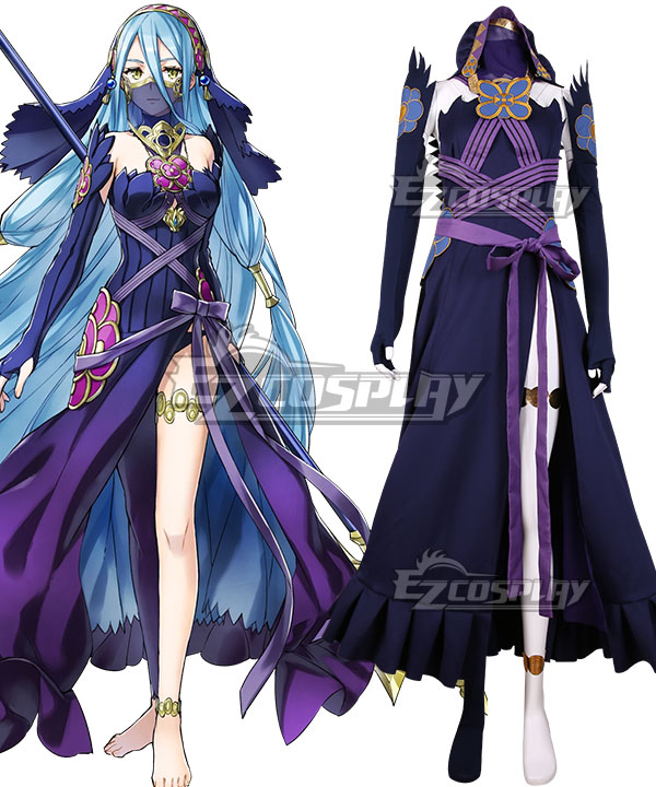 FE Heroes Azura Blue Dress Cosplay Costume