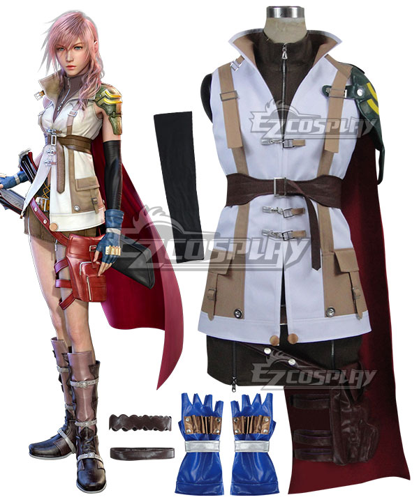 Final Fantasy XIII FF13 Lightning Cosplay Costume