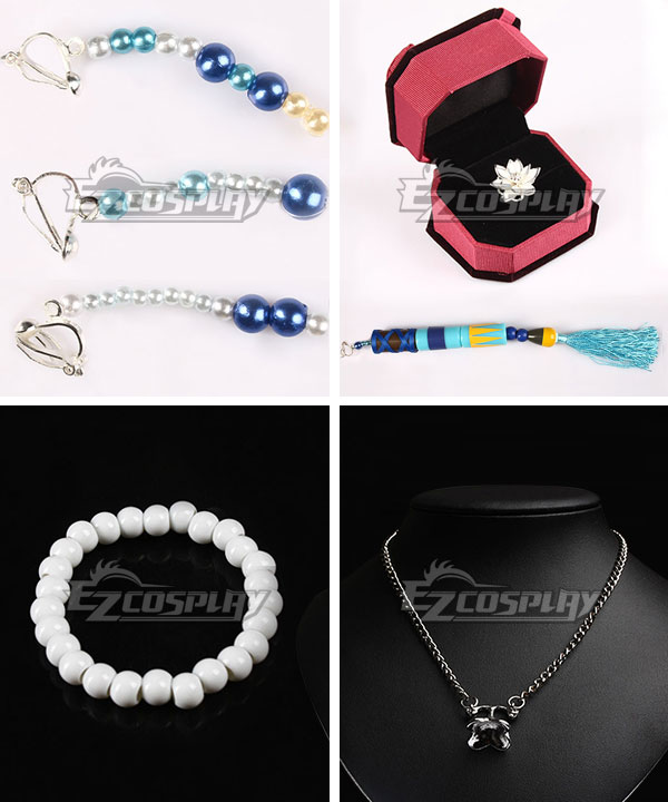 Final Fantasy X FF10 Yuna Cosplay Costume - Deluxe Version