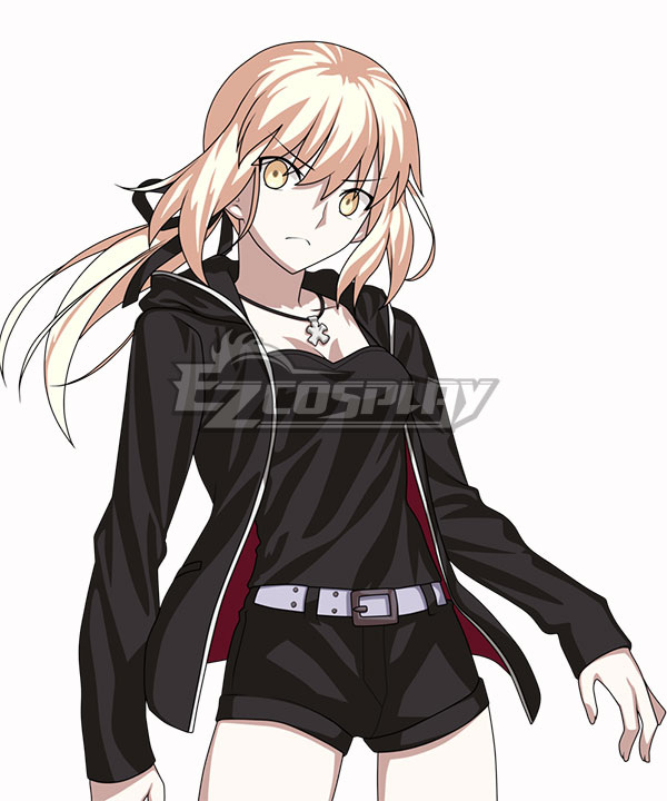 Fate Grand Order Saber Alter Casual Cosplay Costume