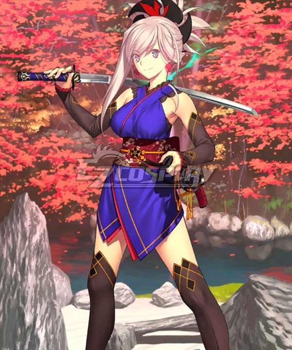 Fate Grand Order Miyamoto Musashi Cosplay Costume