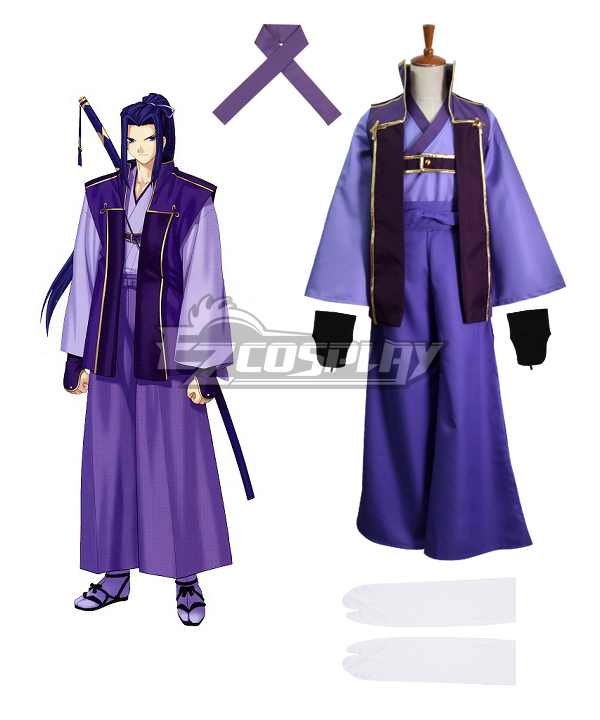 Fate Stay Night Unlimited Blade Works UBW Kojirou Sasaki Assassin New Sword Cosplay Costume - B Edition