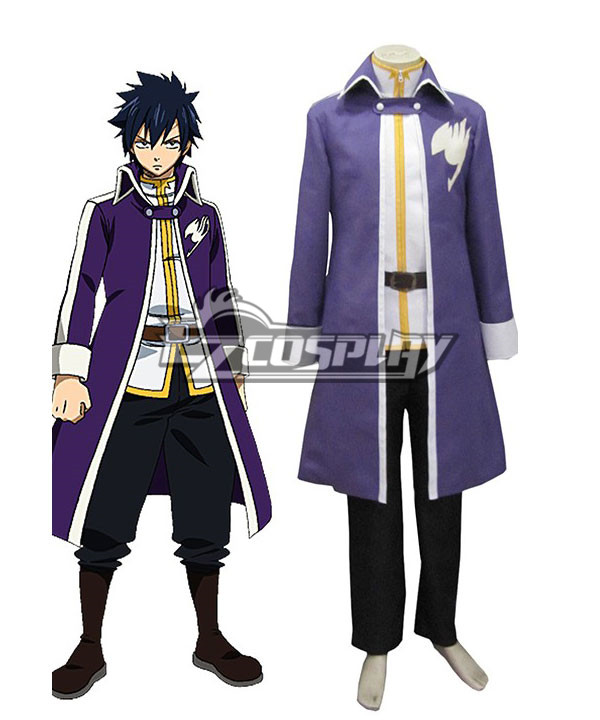 Fairy Tail Team Gray Fullbuster Cosplay Costume