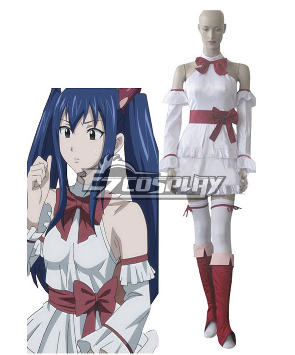 Fairy Tail Dragon Slayers Wendy Marvell After Seven Years Dress Cosplay Costume