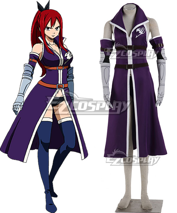 

Fairy Tail Erza Scarlet Ilusa Cosplay Costume