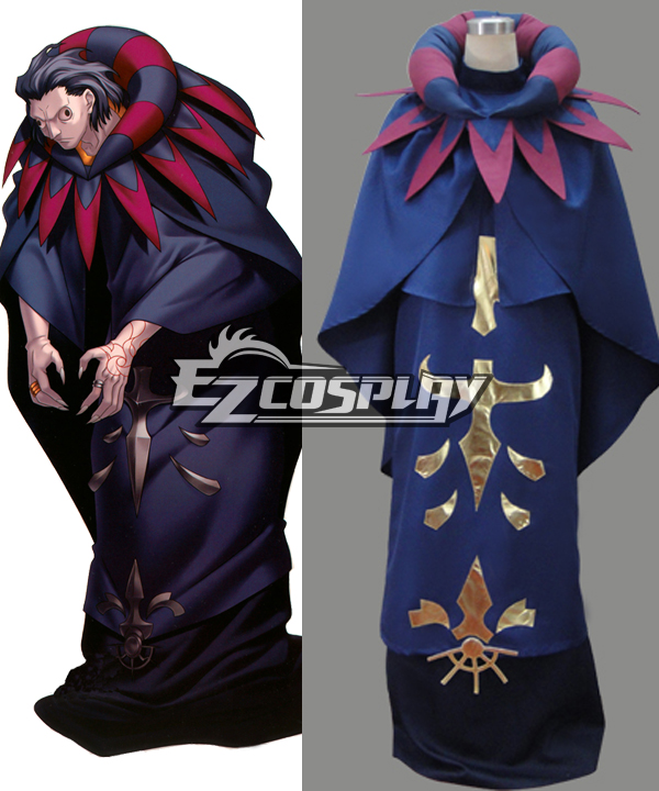 Fate Zero Caster Gilles de Rais Cosplay Costume