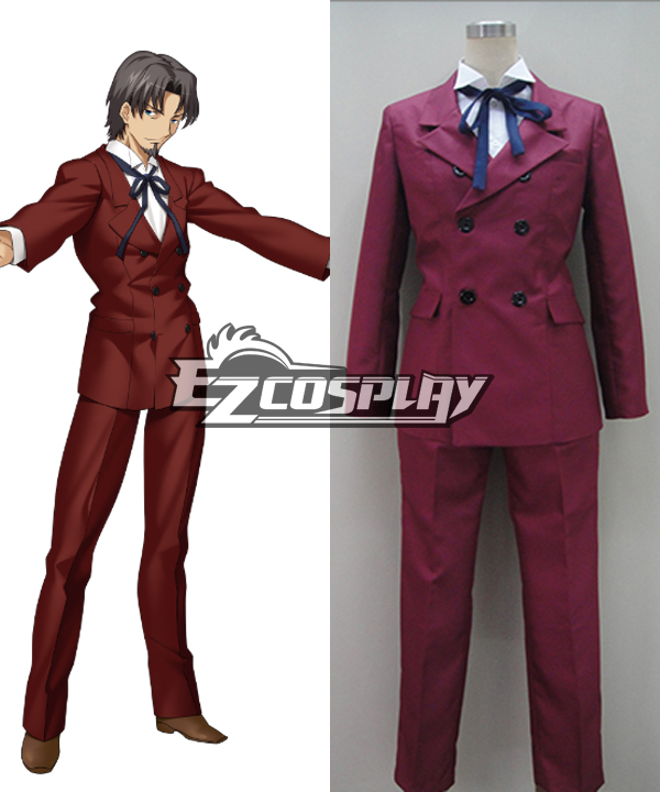 Fate Zero Tokiomi Tohsaka New Version Cosplaty Costume