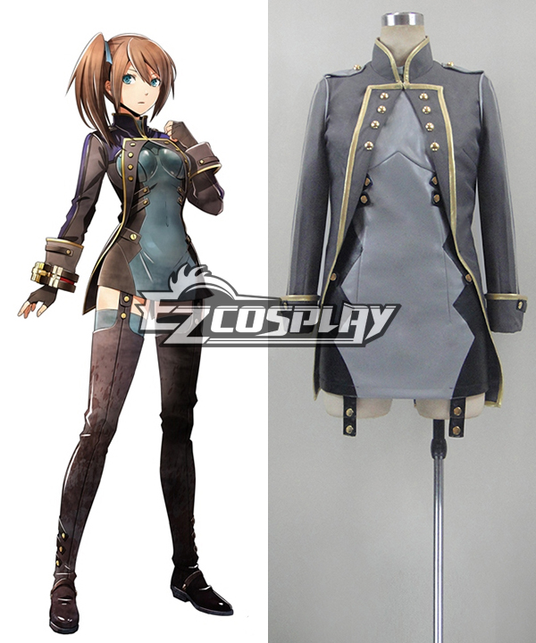 God Eater 2 Female Protagonist Blood 1 Captain Vice Captain Cosplay Costume