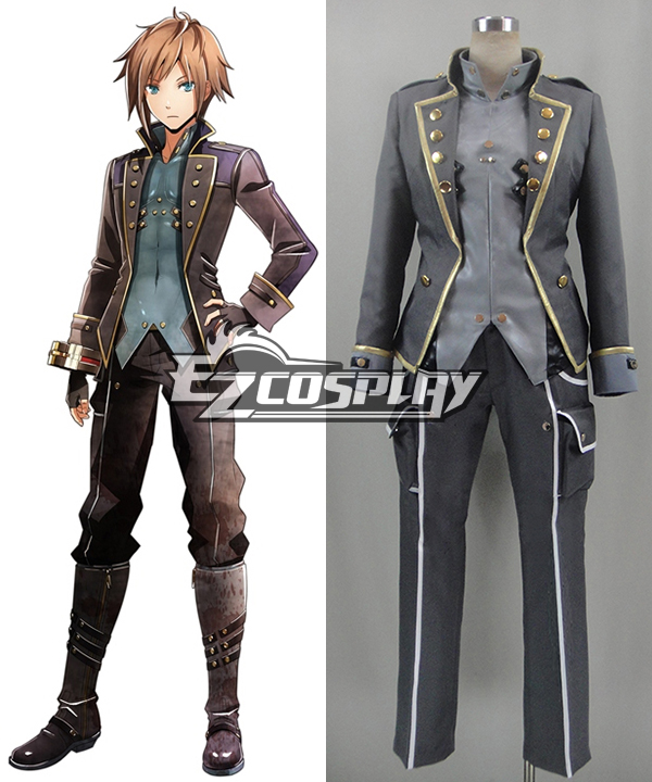 God Eater 2 Male Protagonist Captain Vice Captain Cosplay Costume