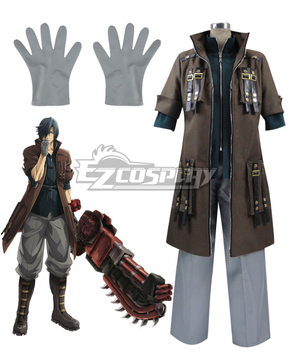 God Eater Rindou Amamiya  Lindow Amamiya TV Version Cosplay Costume