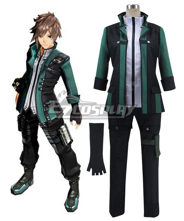 God Eater 2 – Burst-Auftritt, männliches Cosplay-Kostüm