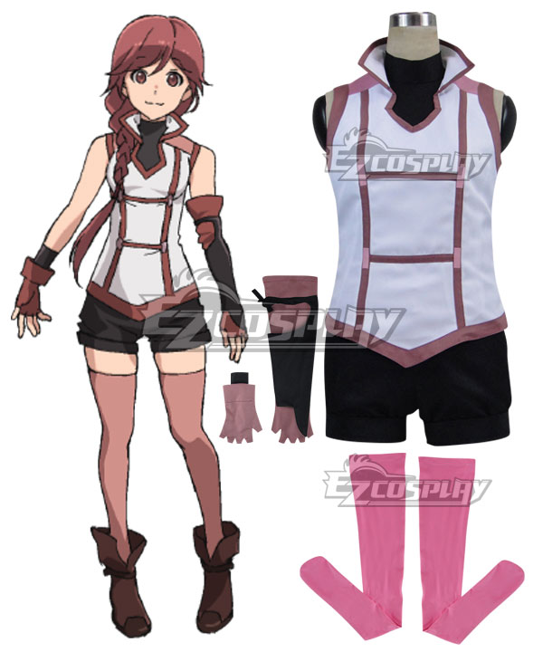 Grimgar of Fantasy and Ash Yume Cosplay Costume - B Edition