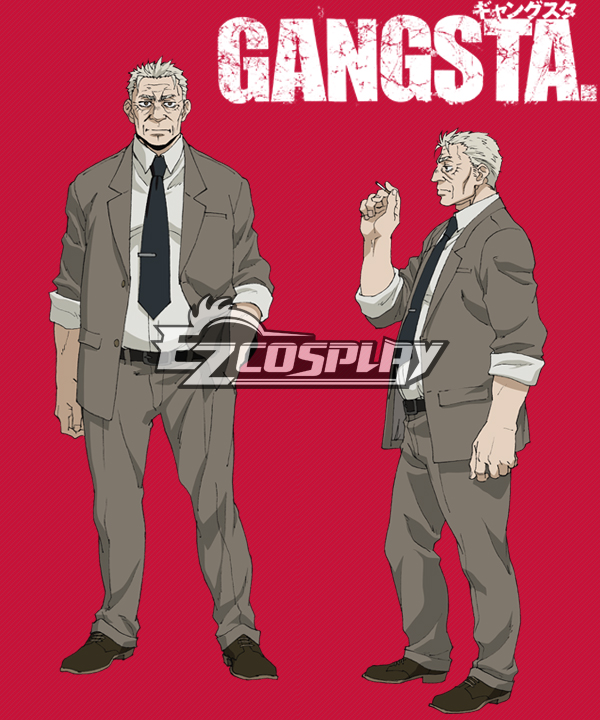 

Gangsta Gyangusuta Police Chad Adkins Cosplay Costume
