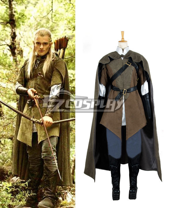 The Hobbit The Lord of the Rings Legolas B Cosplay Costume