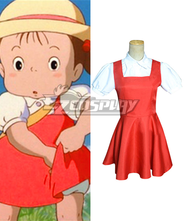 

Hayao Miyazaki Tonari no Totoro My Neighbor Totoro Mei Kusakabe Cosplay Costume