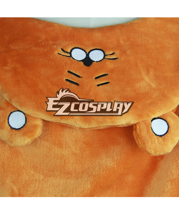 Himouto! Umaru-chan Umaru Doma Orange Cloak Hooded Fleece Blanket