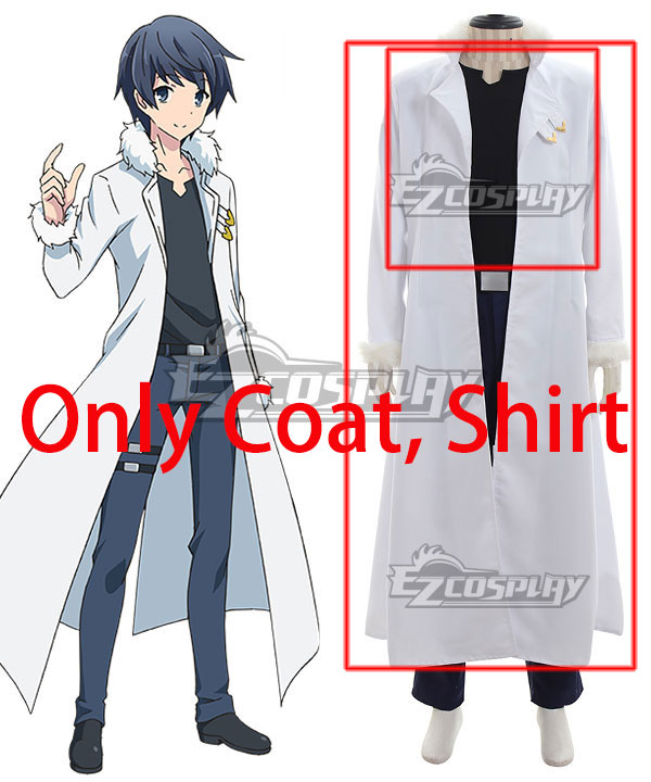 

In Another World With My Smartphone Isekai wa Smartphone to Tomo ni. Touya Mochizuki Cosplay Costume - Only Coat, Shirt