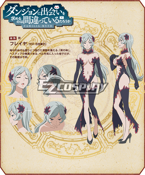 

DanMachi Is It Wrong to Try to Pick Up Girls in a Dungeon Freya Cosplay Costume