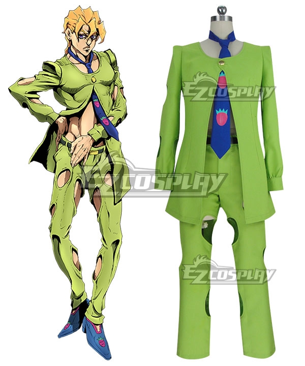 JoJos bizarres Abenteuer: Vento Aureo Golden Wind Anime Edition Pannacotta Fugo Cosplay-Kostüm