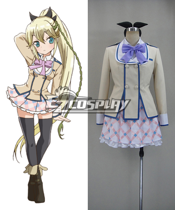 

Kanojo ga Flag o Oraretara Nanami Naito Buredofirudo Cosplay Costume