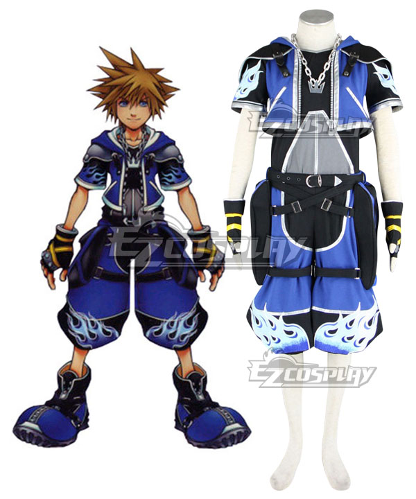 Kingdom Hearts 2 Wisdom Sora Cosplay Costume
