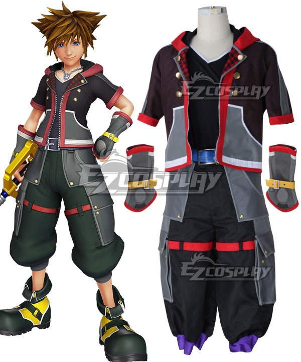 Kingdom Hearts III Sora New Edition Cosplay Costume