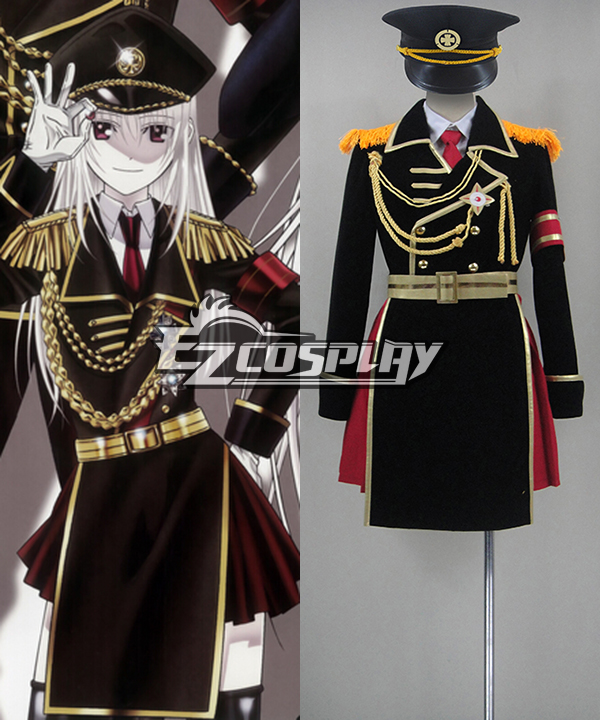 K Project Kushina Anna Military Uniform Cosplay Costume