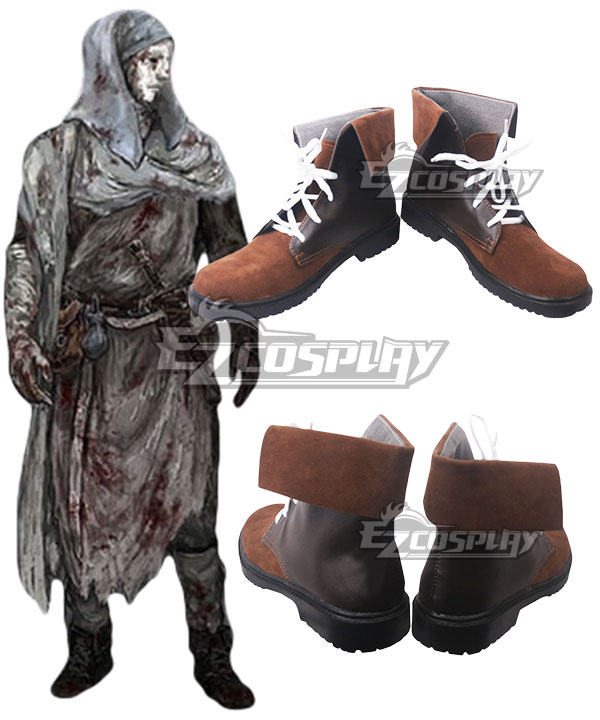 Elden Ring White-Faced Varre Cosplay Shoes